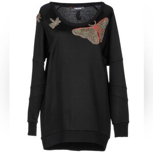 Jo No Fui Black Sweater Size M